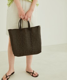 Letra（レトラ）の「【Letra（レトラ）】MERCAD BAG ROMBO M（かごバッグ）」