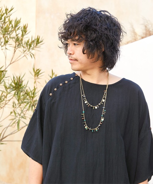 チャイハネ(チャイハネ)の「【チャイハネ】メタファMEN'Sネックレス(ネックレス・メンズ・シルバー/ゴールド・FREE)」の4枚目の写真