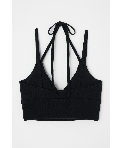 MOUSSY（マウジー）の「TWO STRAPS ブラトップ（キャミソール・レディース・ライトベージュ/ブラック・FREE）」の9枚目の写真