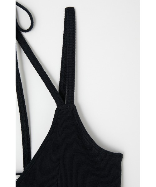 MOUSSY（マウジー）の「TWO STRAPS ブラトップ（キャミソール・レディース・ライトベージュ/ブラック・FREE）」の12枚目の写真