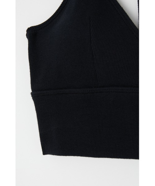 MOUSSY（マウジー）の「TWO STRAPS ブラトップ（キャミソール・レディース・ライトベージュ/ブラック・FREE）」の8枚目の写真