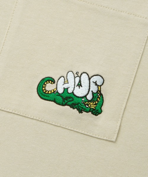 HUF（ハフ）の「MAGIC DRAGON POCKET TEE / HUF ポケットTシャツ