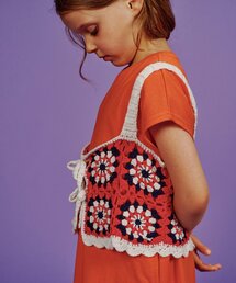 THE SHOP TK  | クロシェニットキャミ(ベスト)