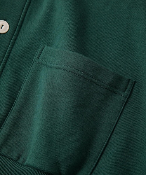 SILAS（サイラス）の「SWEAT CARDIGAN　サイラススウェットカーディガン（カーディガン/ボレロ・メンズ・ブラック/グリーン/ネイビー・L/XL）」の13枚目の写真