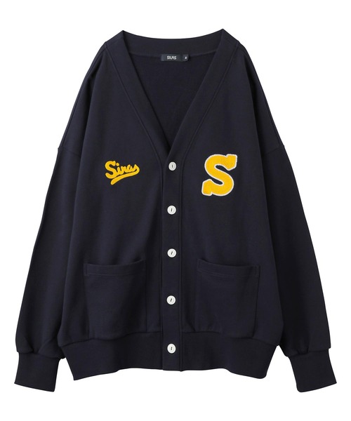 SILAS（サイラス）の「SWEAT CARDIGAN　サイラススウェットカーディガン（カーディガン/ボレロ・メンズ・ブラック/グリーン/ネイビー・L/XL）」の21枚目の写真