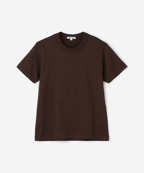 Morris & Sons(モリスアンドサンズ)の「MORRIS & SONS | ロータス クルーネックTシャツ WOMEN(Tシャツ/カットソー・レディース・ホワイト/ブラウン/ブラック・0/00)」の3枚目の写真