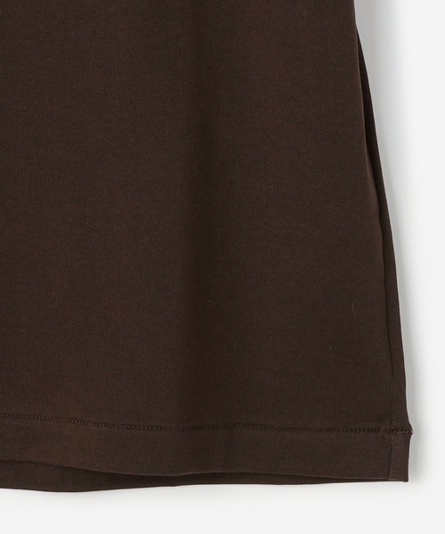 Morris & Sons(モリスアンドサンズ)の「MORRIS & SONS | ロータス クルーネックTシャツ WOMEN(Tシャツ/カットソー・レディース・ホワイト/ブラウン/ブラック・0/00)」の9枚目の写真