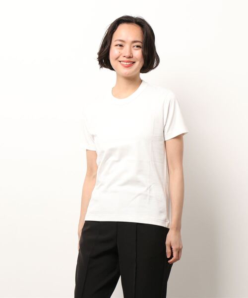 Morris & Sons(モリスアンドサンズ)の「MORRIS & SONS | ロータス クルーネックTシャツ WOMEN(Tシャツ/カットソー・レディース・ホワイト/ブラウン/ブラック・0/00)」の11枚目の写真