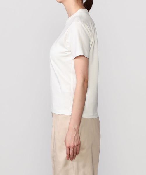 Morris & Sons(モリスアンドサンズ)の「MORRIS & SONS | ロータス クルーネックTシャツ WOMEN(Tシャツ/カットソー・レディース・ホワイト/ブラウン/ブラック・0/00)」の16枚目の写真