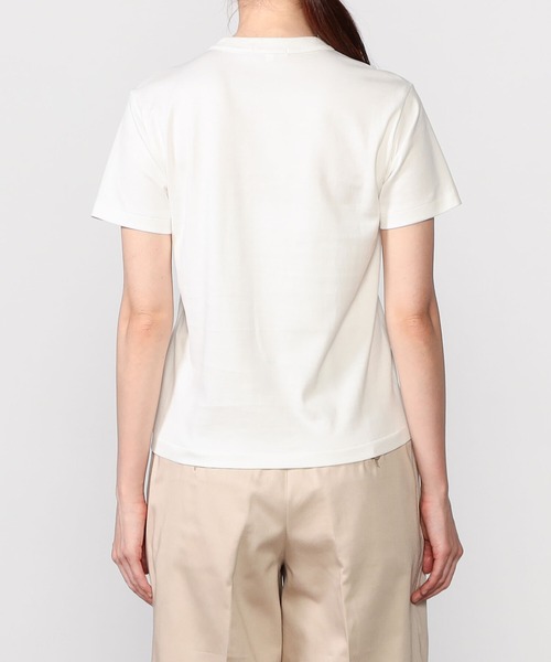 Morris & Sons(モリスアンドサンズ)の「MORRIS & SONS | ロータス クルーネックTシャツ WOMEN(Tシャツ/カットソー・レディース・ホワイト/ブラウン/ブラック・0/00)」の17枚目の写真