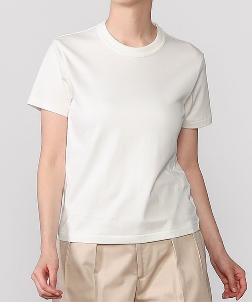 Morris & Sons(モリスアンドサンズ)の「MORRIS & SONS | ロータス クルーネックTシャツ WOMEN(Tシャツ/カットソー・レディース・ホワイト/ブラウン/ブラック・0/00)」の15枚目の写真