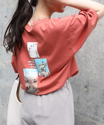 【HONEYSUCKLE ROSE】バックフォトTシャツ