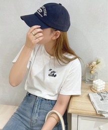 apres jour | ロゴ刺繍Tシャツ【ZOZOTOWN限定アイテム】(Tシャツ/カットソー)