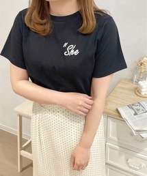 ロゴ刺繍Tシャツ【ZOZOTOWN限定アイテム】