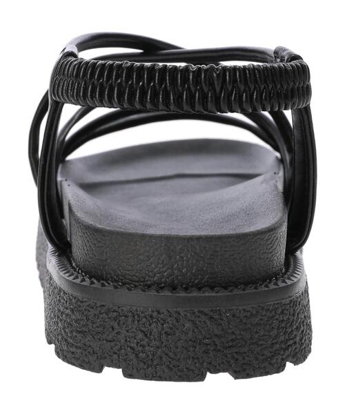 minia（ミニア）の「・minia ナローストラップサンダル（サンダル・レディース・ブラック/モカ・LL/S/M/L）」の16枚目の写真