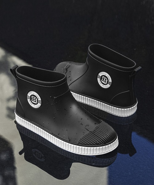 aimoha（アイモハ）の「レインブーツ メンズ ショート（レインシューズ・メンズ・ブラック系その他2/ブラック系その他/ネイビー・27.0cm/24.5cm/26.5cm/25.5cm/26.0cm/25.0cm）」の12枚目の写真