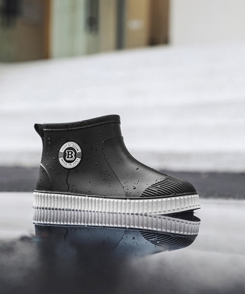 aimoha（アイモハ）の「レインブーツ メンズ ショート（レインシューズ・メンズ・ブラック系その他2/ブラック系その他/ネイビー・27.0cm/24.5cm/26.5cm/25.5cm/26.0cm/25.0cm）」の13枚目の写真