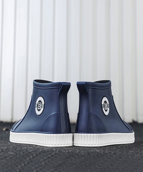 aimoha（アイモハ）の「レインブーツ メンズ ショート（レインシューズ・メンズ・ブラック系その他2/ブラック系その他/ネイビー・27.0cm/24.5cm/26.5cm/25.5cm/26.0cm/25.0cm）」の18枚目の写真