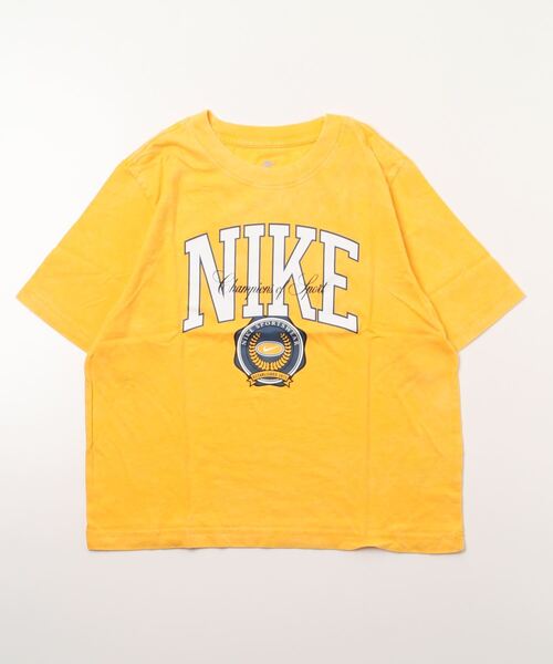 NIKE(ナイキ)の「ナイキ スポーツウェア ウィメンズ Tシャツ / Nike Sportswear Women's T-Shirt(Tシャツ/カットソー・レディース・ネイビー/ゴールド/ブラック・L/M/S/XL/2XL/XS)」の8枚目の写真