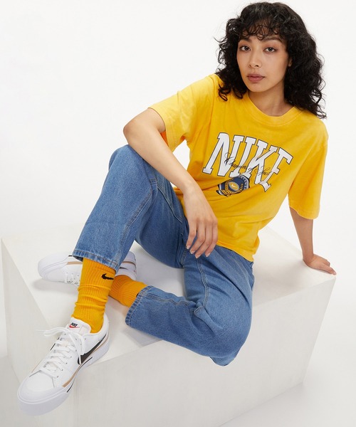 NIKE(ナイキ)の「ナイキ スポーツウェア ウィメンズ Tシャツ / Nike Sportswear Women's T-Shirt(Tシャツ/カットソー・レディース・ネイビー/ゴールド/ブラック・L/M/S/XL/2XL/XS)」の18枚目の写真