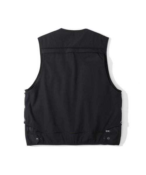 HOOK（フック）の「【HOOK】ビッグポケットワークベスト（ベスト・メンズ・ブラック・XL/XXL/L）」の2枚目の写真