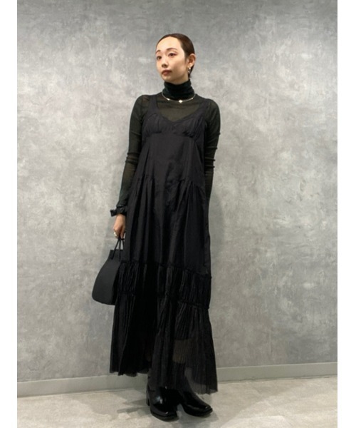styling/(スタイリング)の「フロッキーチュールタートル(Tシャツ/カットソー・レディース・ブラック/ブラウン/イエロー/グリーン・FREE)」の5枚目の写真