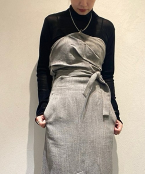 styling/(スタイリング)の「フロッキーチュールタートル(Tシャツ/カットソー・レディース・ブラック/ブラウン/イエロー/グリーン・FREE)」の9枚目の写真