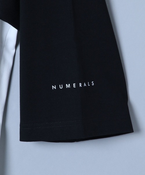 NUMERALS（ヌメラルズ）の「[NUMERALS]COOLMAXラグランTシャツ（Tシャツ/カットソー・メンズ・ホワイト/ブラック/マスタード・MEDIUM/LARGE）」の9枚目の写真