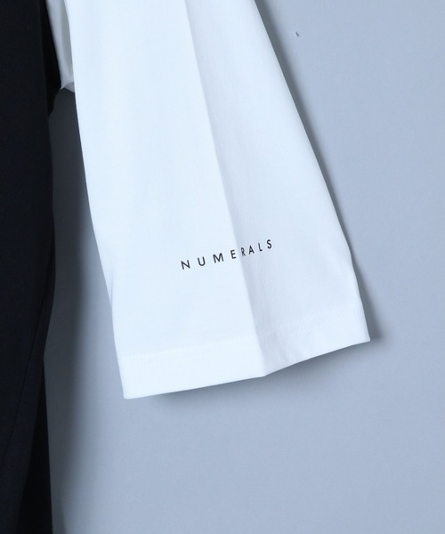 NUMERALS（ヌメラルズ）の「[NUMERALS]COOLMAXラグランTシャツ（Tシャツ/カットソー・メンズ・ホワイト/ブラック/マスタード・MEDIUM/LARGE）」の11枚目の写真
