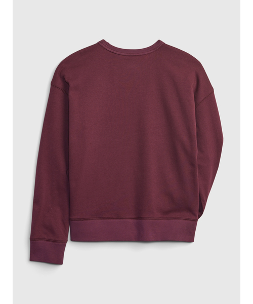 GAP（ギャップ）の「フレンチテリー GAPロゴスウェットシャツ (キッズ)（スウェット・キッズ・ネイビー/その他・S/M/L/XL/XS/XXL）」の4枚目の写真