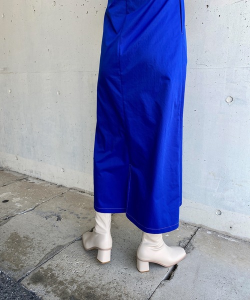 y/m by RIKA（イムバイリカ）の「スクエアショートブーツ（ブーツ・レディース・アイボリー/ブラック・MEDIUM/LARGE/SMALL）」の7枚目の写真