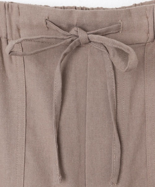 andme(アンドミー)の「リネンブレンドイージーベイカーパンツ(その他パンツ・レディース・ブラック/グレイッシュベージュ/キナリ/グリーン/ライトカーキ・M/L)」の19枚目の写真