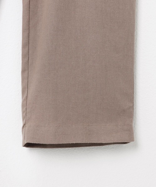 andme(アンドミー)の「リネンブレンドイージーベイカーパンツ(その他パンツ・レディース・ブラック/グレイッシュベージュ/キナリ/グリーン/ライトカーキ・M/L)」の14枚目の写真