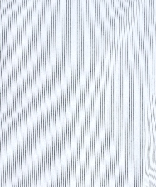 city(シティ)の「STRIPE SHIRTS/ストライプオーバーシャツ(シャツ/ブラウス・メンズ・ホワイト/ブラック/ブルー・1/2/3)」の13枚目の写真