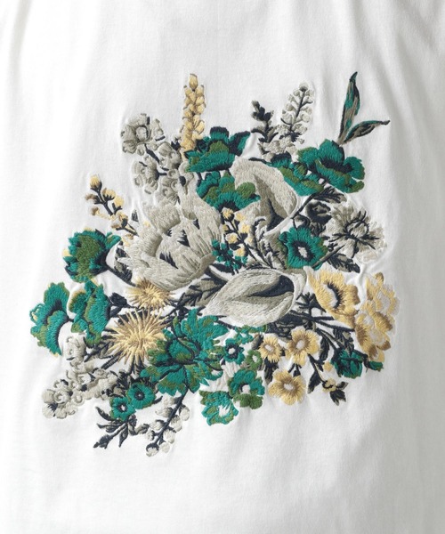 RAGEBLUE（レイジブルー）の「フラワー刺繍ロンT（Tシャツ/カットソー・メンズ・ホワイト/その他19・MEDIUM/LARGE）」の18枚目の写真