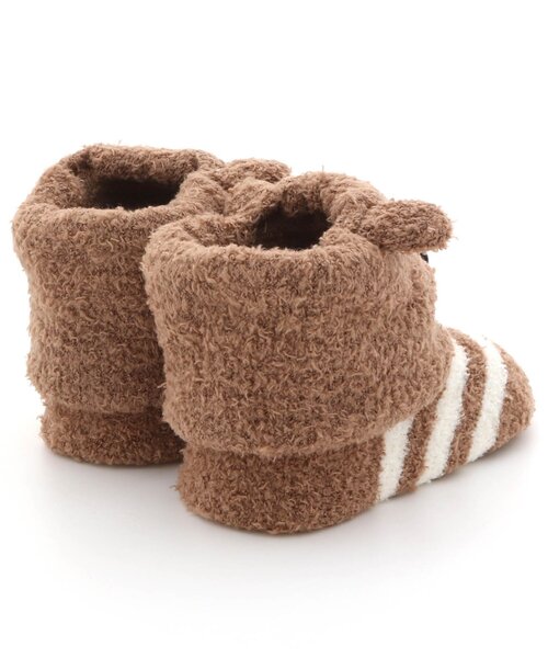 Ampersand(アンパサンド)の「ベビーワンちゃんマシュマロソックス(ベビーシューズ/ベビーソックス・キッズ・ブラウン/アイボリー・9/12)」の3枚目の写真