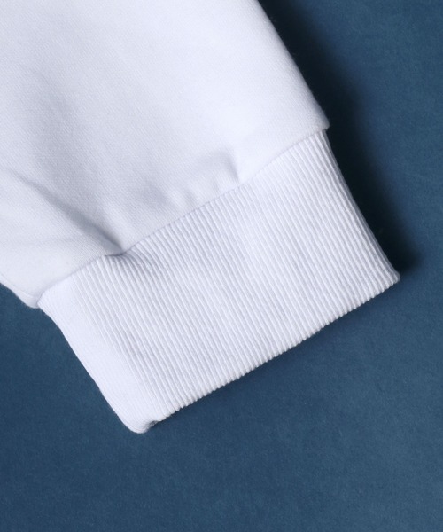 ANPAS（アンパス）の「Monotone Color Switching Design Oversized Sweatshirt/モノトーン切り替え オーバーサイズ トレーナー スウェット（スウェット・メンズ・ブラック系その他/ホワイト系その他2/ホワイト系その他/ブラック系その他2/ホワイト系その他3/ブラック系その他3・L/M）」の22枚目の写真