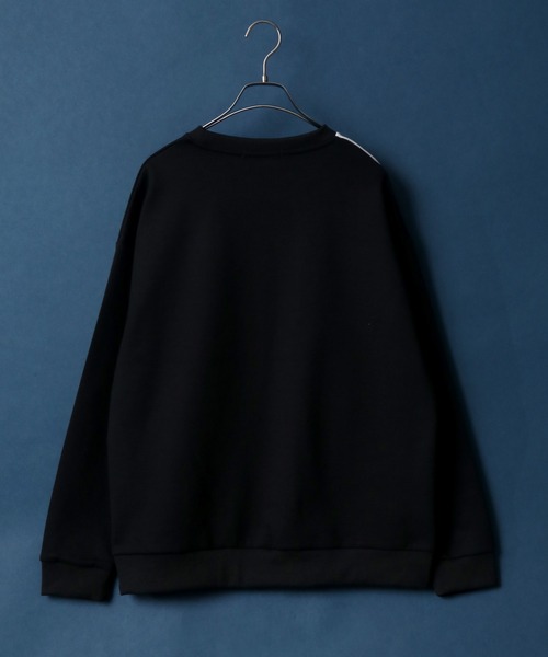 ANPAS（アンパス）の「Monotone Color Switching Design Oversized Sweatshirt/モノトーン切り替え オーバーサイズ トレーナー スウェット（スウェット・メンズ・ブラック系その他/ホワイト系その他2/ホワイト系その他/ブラック系その他2/ホワイト系その他3/ブラック系その他3・L/M）」の12枚目の写真
