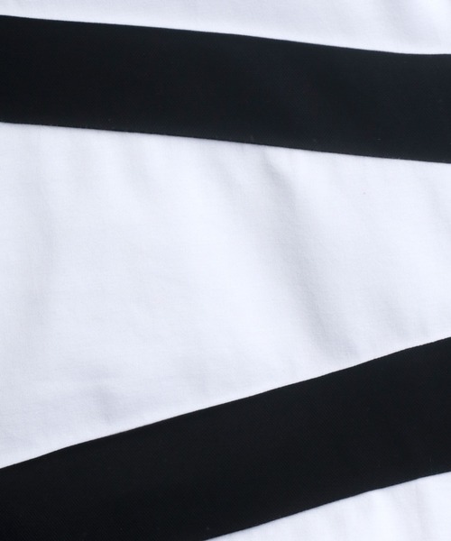 ANPAS（アンパス）の「Monotone Color Switching Design Oversized Sweatshirt/モノトーン切り替え オーバーサイズ トレーナー スウェット（スウェット・メンズ・ブラック系その他/ホワイト系その他2/ホワイト系その他/ブラック系その他2/ホワイト系その他3/ブラック系その他3・L/M）」の16枚目の写真