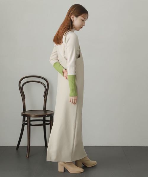 SENSE OF PLACE by URBAN RESEARCH（センスオブプレイスバイアーバンリサーチ）の「ストレートキャミワンピース（ワンピース・レディース・ブラック/グリーン/アイボリー・ONE）」の17枚目の写真