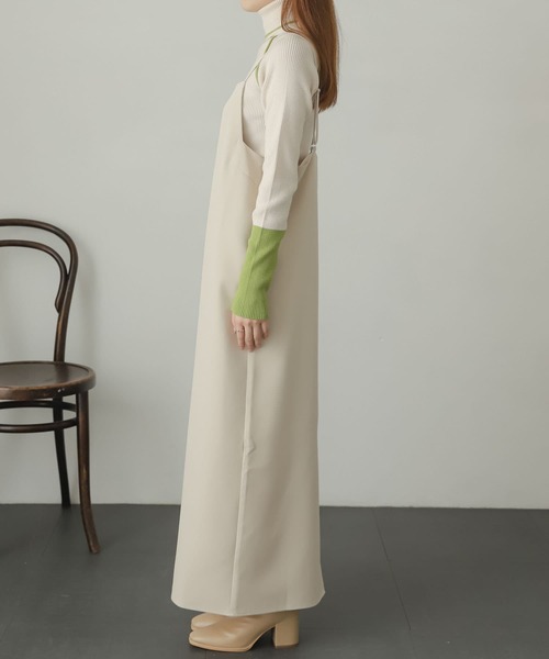 SENSE OF PLACE by URBAN RESEARCH（センスオブプレイスバイアーバンリサーチ）の「ストレートキャミワンピース（ワンピース・レディース・ブラック/グリーン/アイボリー・ONE）」の22枚目の写真