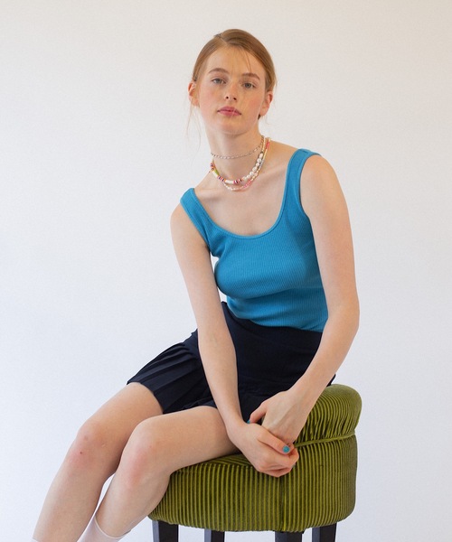 whim（ウィム）の「Abby-シンプルビーズネックレス-（ネックレス・レディース・シルバー/ゴールド・FREE）」の7枚目の写真