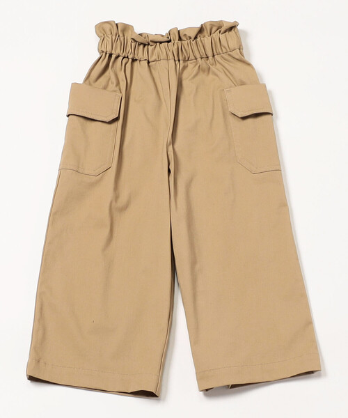COMME CA ISM(コムサイズム)の「ワイドパンツ(その他パンツ・キッズ・ブラック/ベージュ・110cm/100cm/120cm/130cm/140cm/150cm)」の4枚目の写真