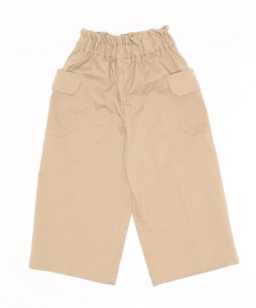 COMME CA ISM(コムサイズム)の「ワイドパンツ(その他パンツ・キッズ・ブラック/ベージュ・110cm/100cm/120cm/130cm/140cm/150cm)」の3枚目の写真