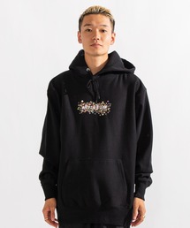 "Vinyl Logo" Sweat Parka