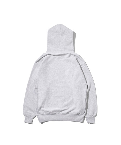 APPLEBUM（アップルバム）の「"Vinyl Logo" Sweat Parka（パーカー・メンズ・アッシュグレー/ブラック/ネイビー/スモークピンク・MEDIUM/LARGE/X-LARGE/XX-LARGE）」の12枚目の写真