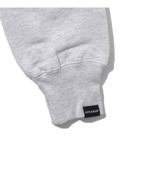 APPLEBUM（アップルバム）の「"Vinyl Logo" Sweat Parka（パーカー・メンズ・アッシュグレー/ブラック/ネイビー/スモークピンク・MEDIUM/LARGE/X-LARGE/XX-LARGE）」の17枚目の写真