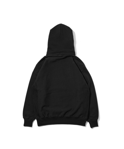 APPLEBUM（アップルバム）の「"Vinyl Logo" Sweat Parka（パーカー・メンズ・アッシュグレー/ブラック/ネイビー/スモークピンク・MEDIUM/LARGE/X-LARGE/XX-LARGE）」の5枚目の写真