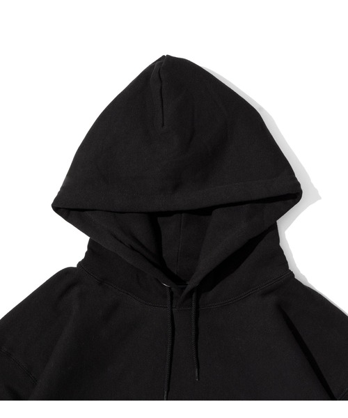 APPLEBUM（アップルバム）の「"Vinyl Logo" Sweat Parka（パーカー・メンズ・アッシュグレー/ブラック/ネイビー/スモークピンク・MEDIUM/LARGE/X-LARGE/XX-LARGE）」の8枚目の写真
