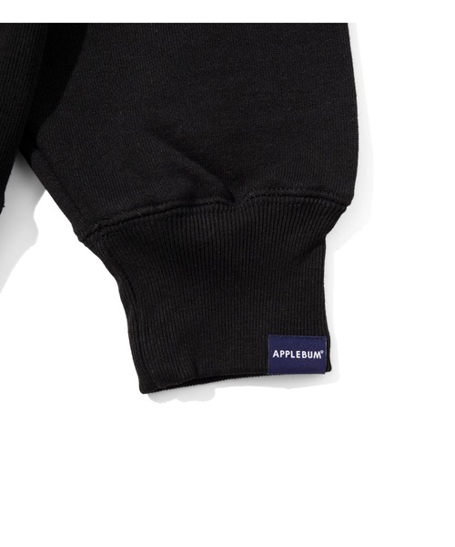 APPLEBUM（アップルバム）の「"Vinyl Logo" Sweat Parka（パーカー・メンズ・アッシュグレー/ブラック/ネイビー/スモークピンク・MEDIUM/LARGE/X-LARGE/XX-LARGE）」の10枚目の写真